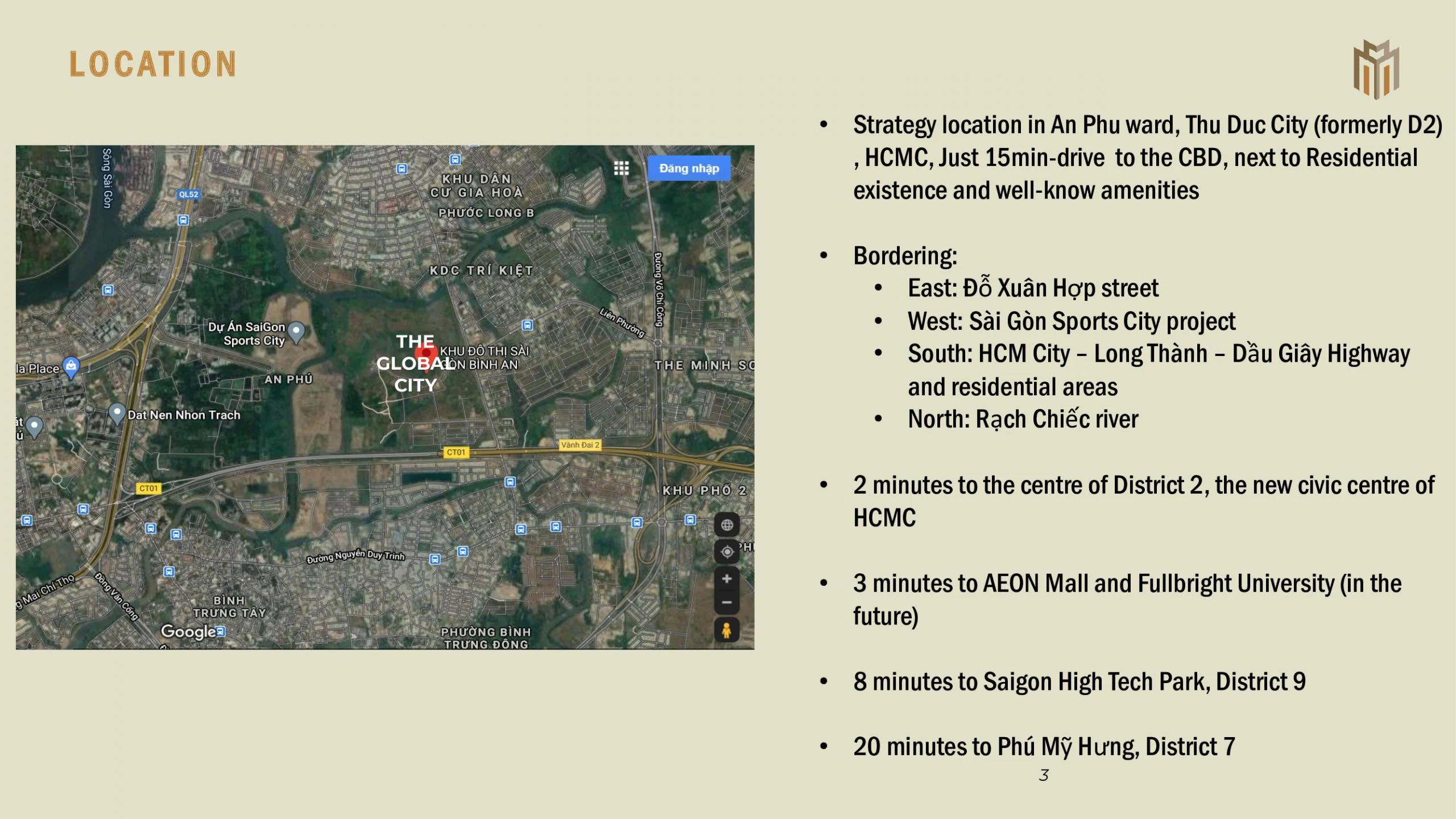 Tiềm Năng The Global City – Tầm Nhìn Trung Tâm Mới