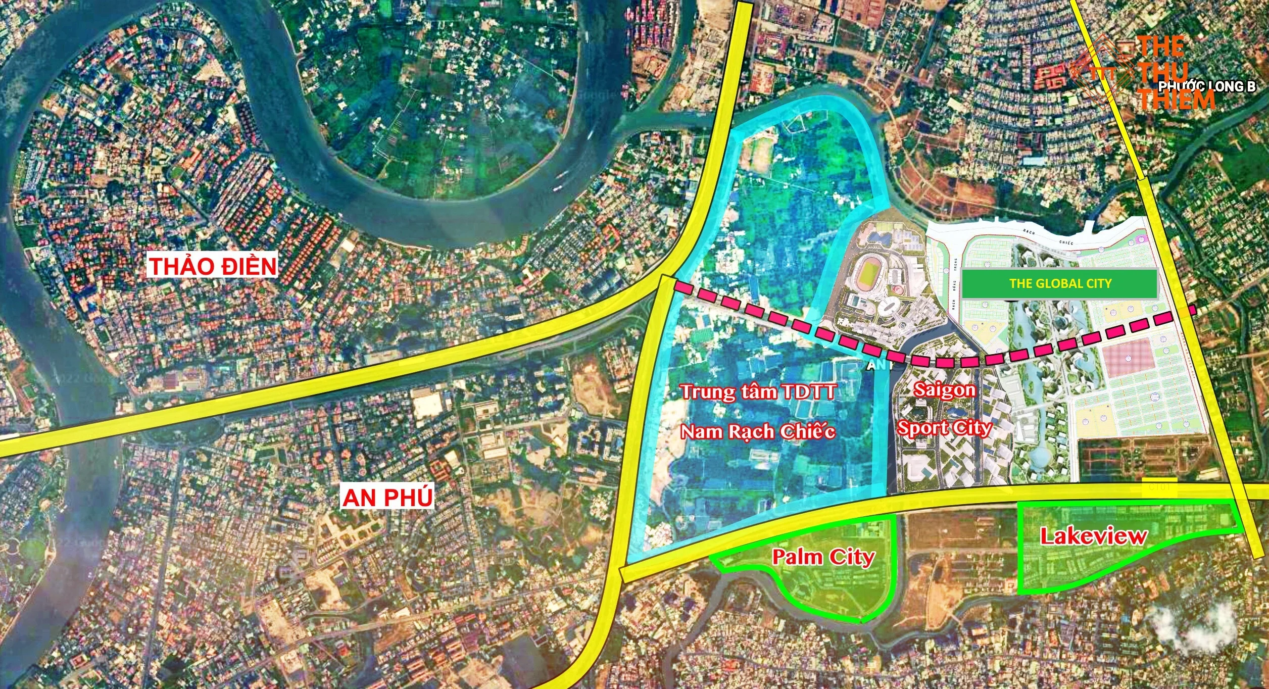 Vị Trí The Global City – Tâm Điểm Siêu Kết Nối Hạ Tầng
